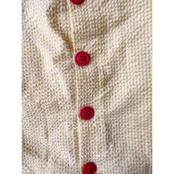 The Bailey Boys Girls Dress Seersucker Yellow White Flip Flops Back Butt… - Picture 8 of 12